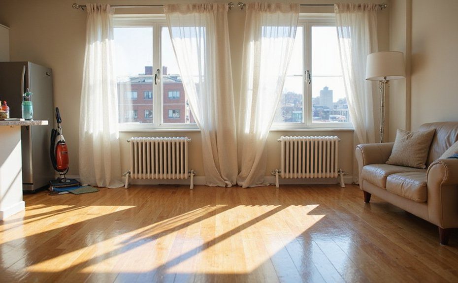 end of lease cleanup responsibilities outlined